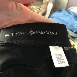 Tight black pants